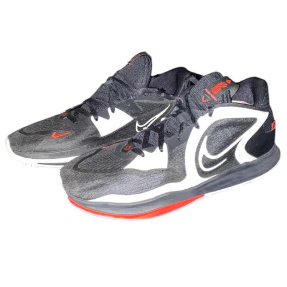 Nike Kyrie Low 5 Basketball Sneaker Black Bred Dominoes DJ6012-001 Men's Size 14 - Picture 3 of 9